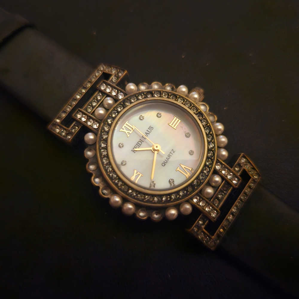 Heidi Daus Pearl Watch